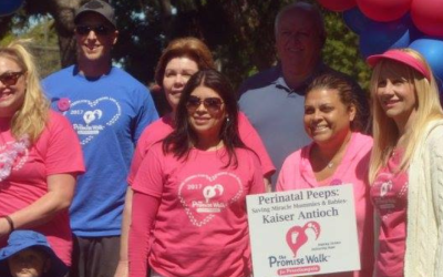 Promise Walk Wherever uses individual action to fuel research, raise awareness of preeclampsia